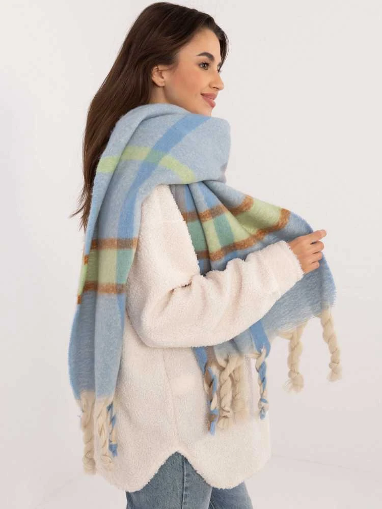 Wool Fashion Italia Švelnus moteriškas ilgas šalikas: Dydis - Universalus