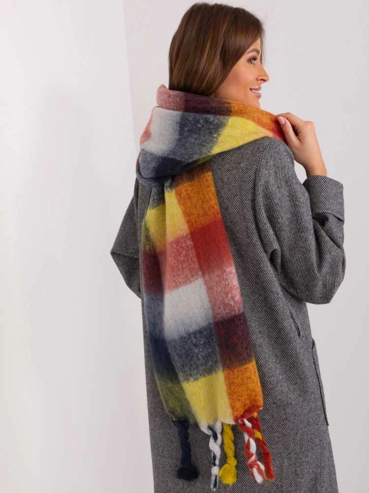 Wool Fashion Italia Švelnus šiltas ilgas šalikas: Dydis - Universalus