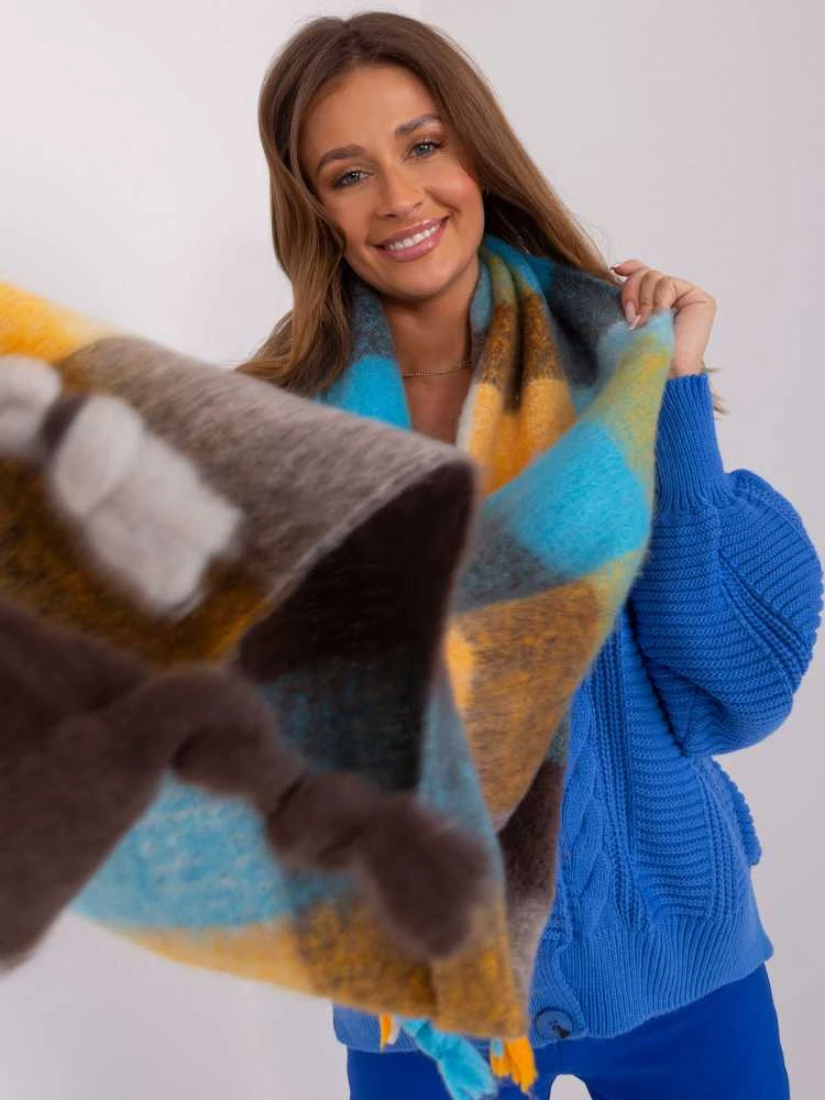 Wool Fashion Italia Švelnus šiltas ilgas šalikas: Dydis - Universalus