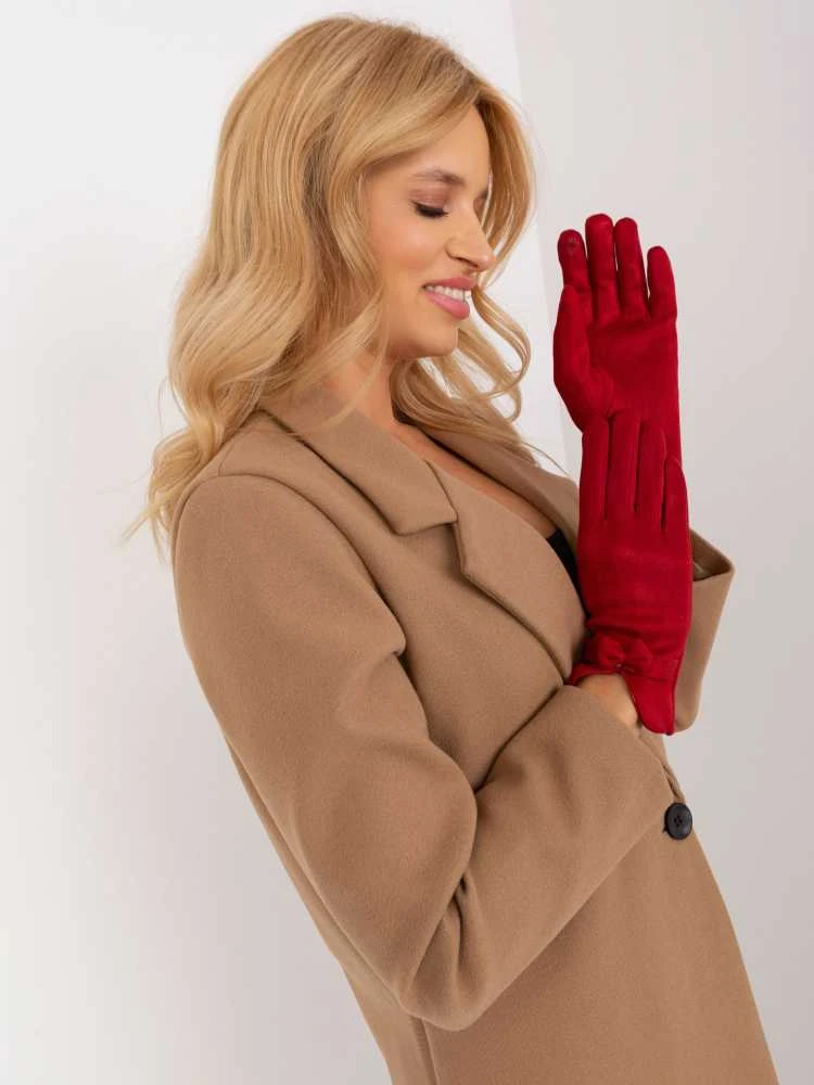 Wool Fashion Italia Žieminės elegantiškos pirštinės: Dydis - L/XL