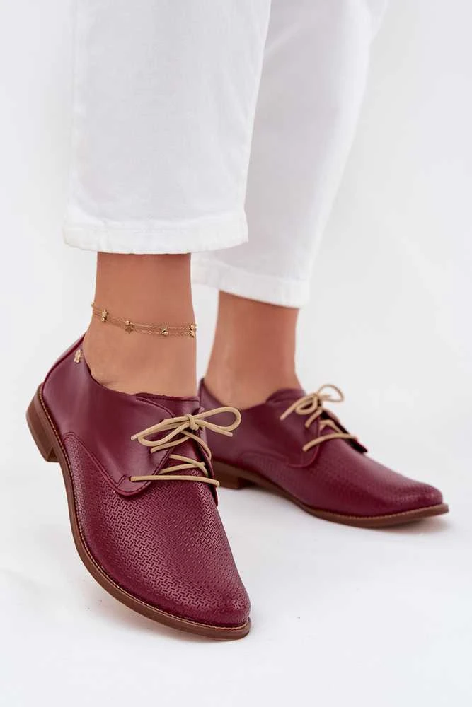 Zazoo Moteriški elegantiški odiniai bateliai su raišteliais
