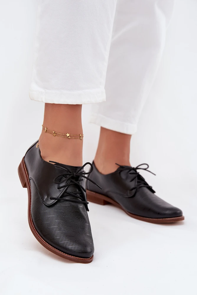 Zazoo Moteriški elegantiški odiniai bateliai su raišteliais