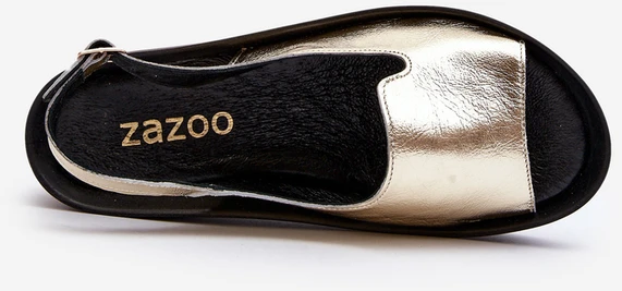 Zazoo Natūralios odos basutės su patogia platforma