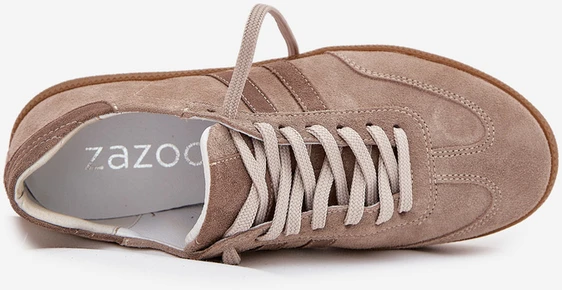 Zazoo Natūralios odos praktiški suvarstomi bateliai