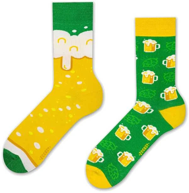 Zooksyrainbow Socks 2 poros kojinių linksmoje dėžutėje