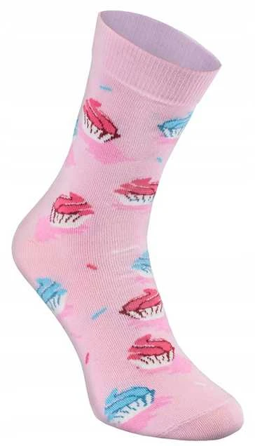 Zooksyrainbow Socks 3 poros originalaus dizaino kojinių dėžutėje
