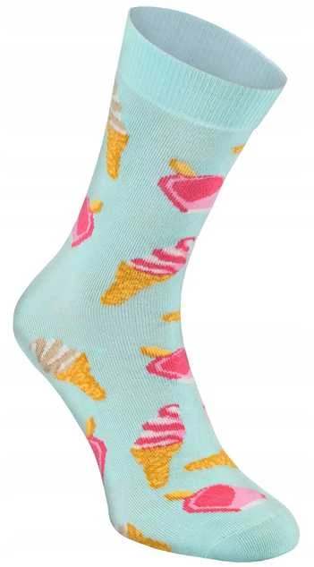 Zooksyrainbow Socks 3 poros originalaus dizaino kojinių dėžutėje