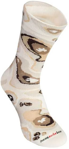 Zooksyrainbow Socks 4 poros kojinių Pizza Seafood