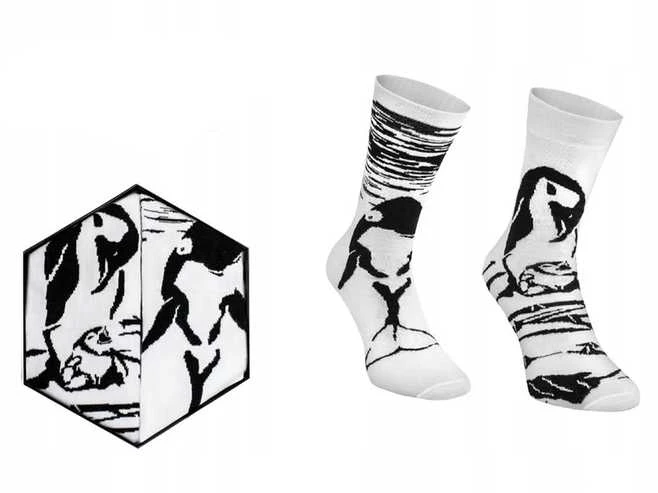 Zooksyrainbow Socks Kojinės su gyvūnų motyvais, 2 poros