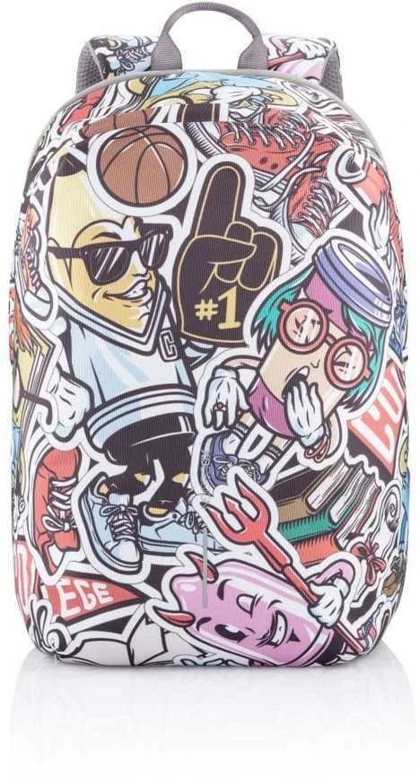 XD Design Kuprinė su apsauga nuo vagių Bobby Soft (Graffiti) - riboto leidimo