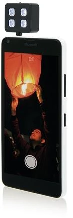 Loooqs Mobilaus telefono fotoaparato apšvietimo lemputė