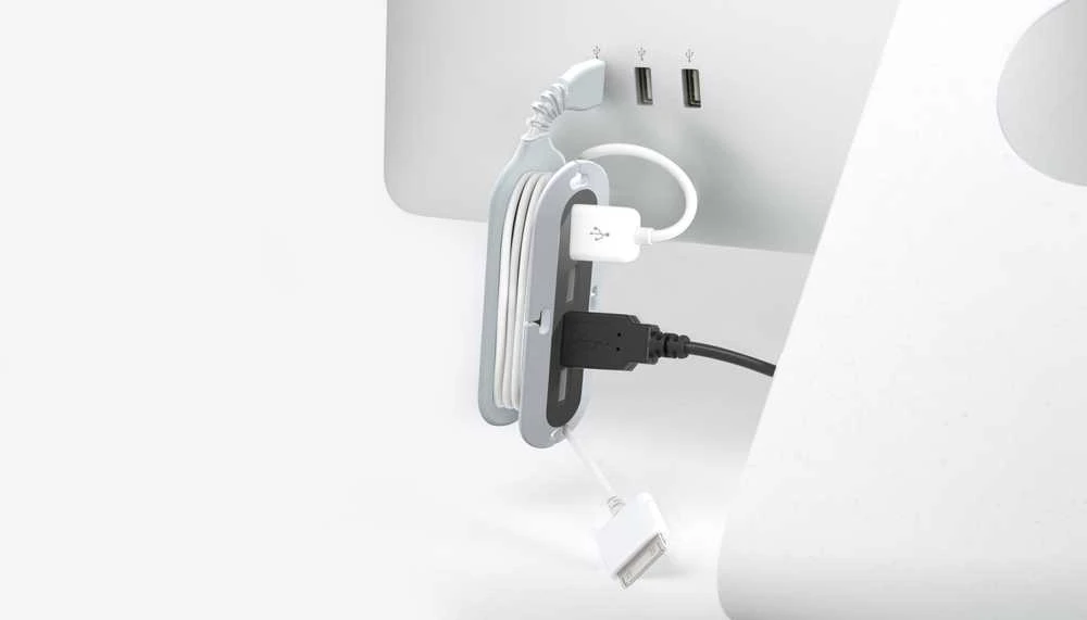 Quirky Keturių prievadų USB šakotuvas “Contort”