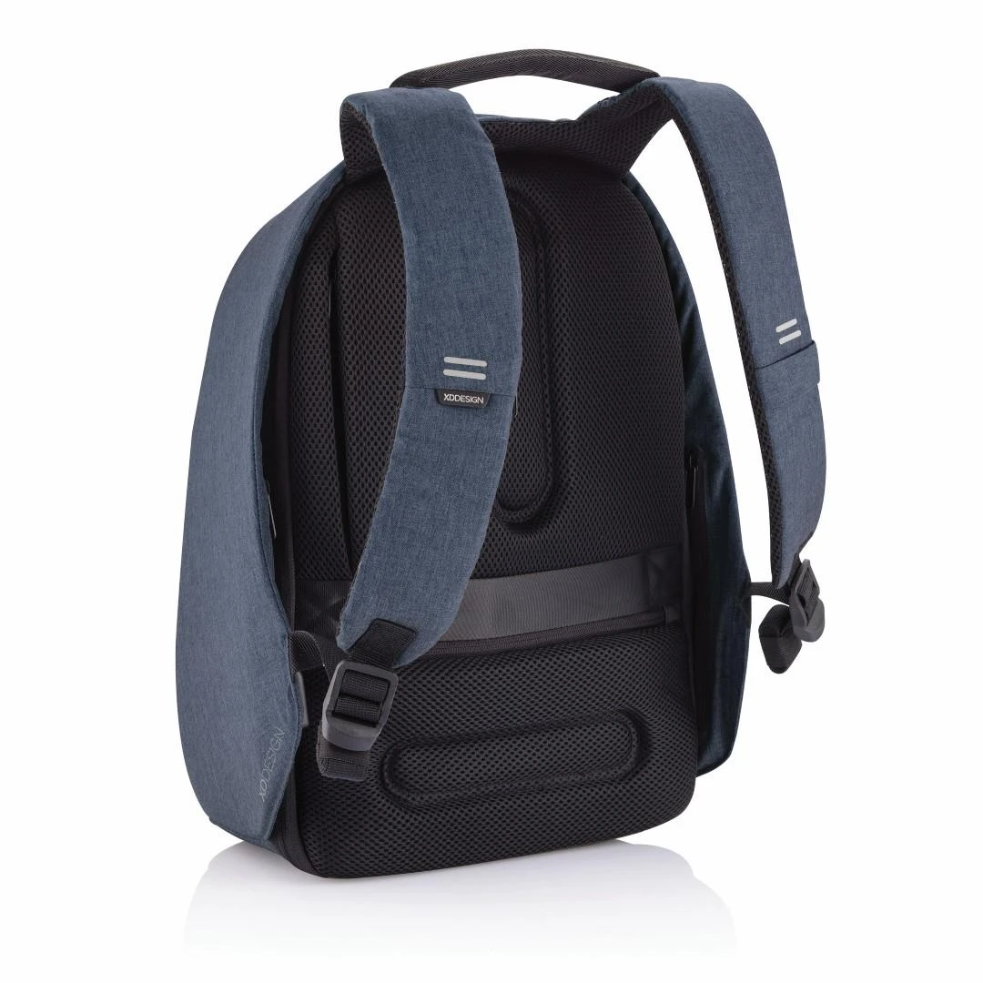 Kuprinė su apsauga nuo vagių XD Design Bobby Hero Regular, Mėlynos spalvos (Pažeista pakuotė)