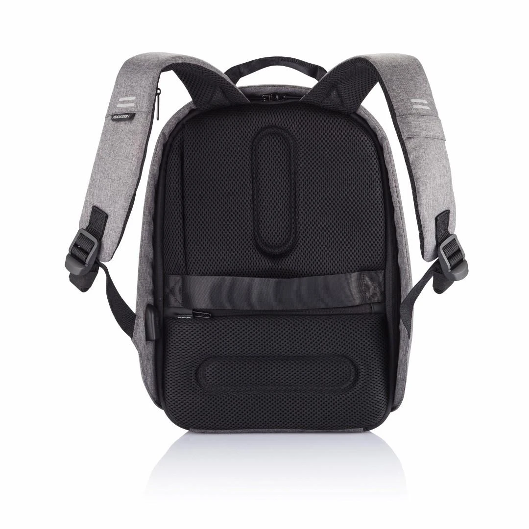 Kuprinė nešiojamam kompiuteriui XD Design Anti-Theft Bobby Hero Small Grey, pilka, 11.5 l