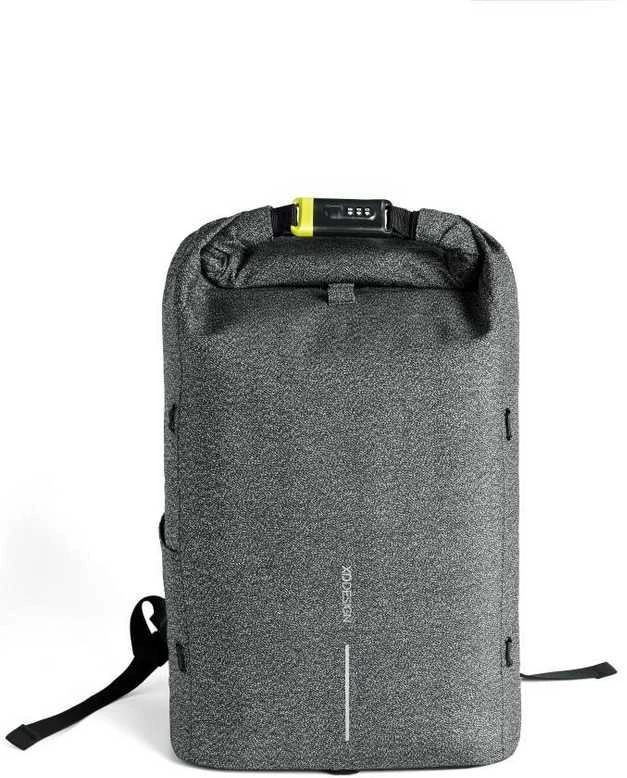 Kuprinė su apsauga nuo vagių XD Design Bobby Urban, Pilkos spalvos