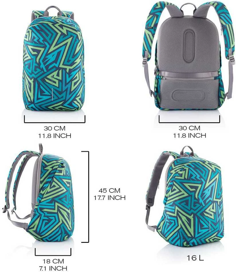 XD Design Kuprinė su apsauga nuo vagių Bobby Soft (Abstract) - riboto leidimo