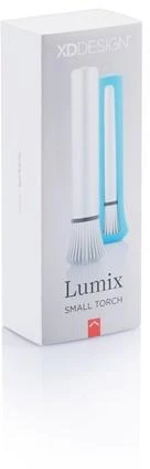 XD Design Žibintuvėlis Lumix 16cm, mėlynas/sidabrinis