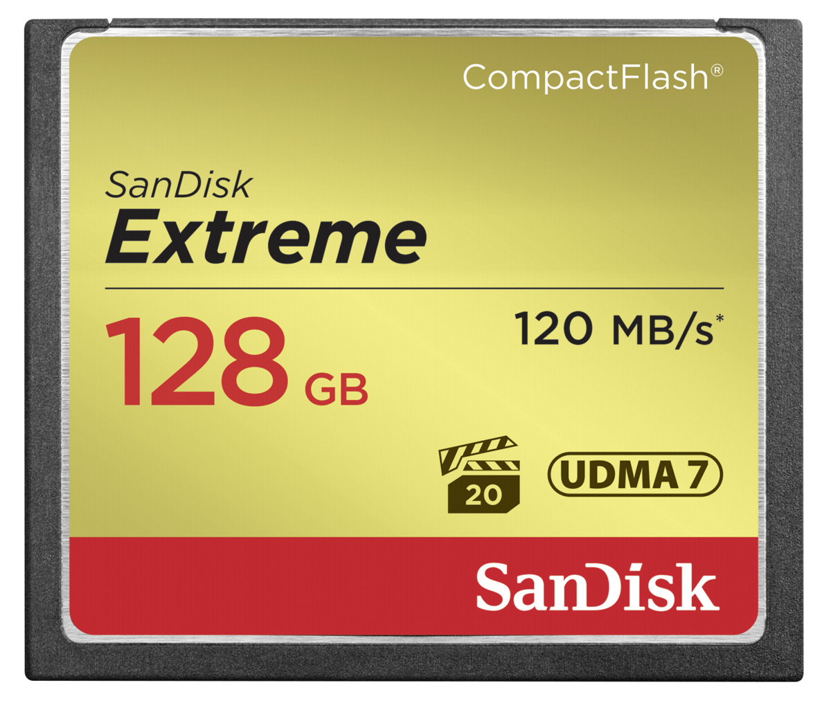 Atminties kortelė SanDisk Extreme CF 128GB 120MB/s UDMA7 SDCFXSB-128G-G46 atmintis