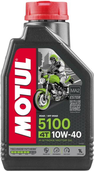 Alyva MOTUL 5100 4T 10W40 1ltr (104066)