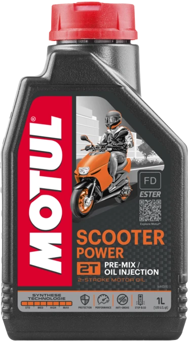 Alyva MOTUL SCOOTER POWER 2T 1ltr (105881)