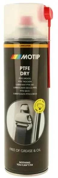Purškiami teflono milteliai PTFE SPRAY DRY 500ml, Motip