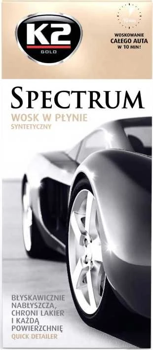 Sintetinis poliravimo vaškas K2 Gold Spectrum