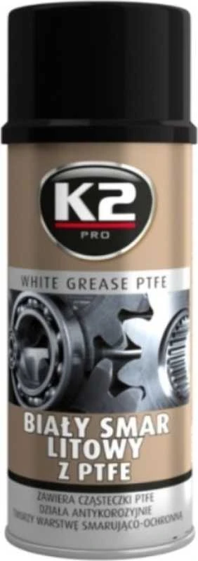 K2 Tepalas ličio baltas 400ml purškiamas