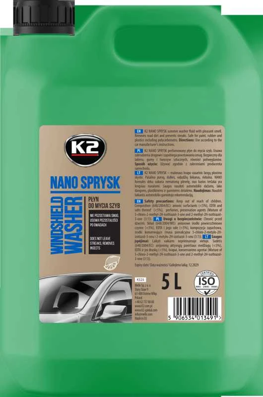 Vasarinis langų skystis K2 NANO, 5L