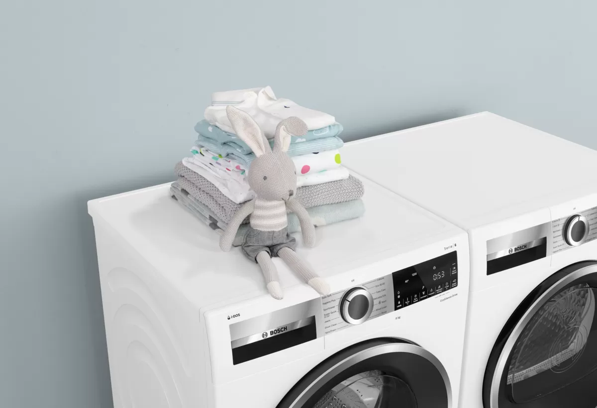 Skalbimo mašina „Bosch Serie 6 WGH2460XPL“, 9 kg, 1600 aps./min., sidabrinė aprašymas - Prekės nuotrauka