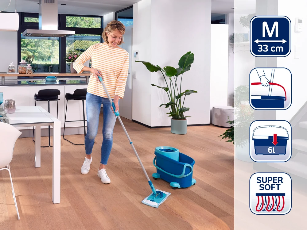 Grindų plovimo rinkinys Leifheit CLEAN TWIST M Ergo