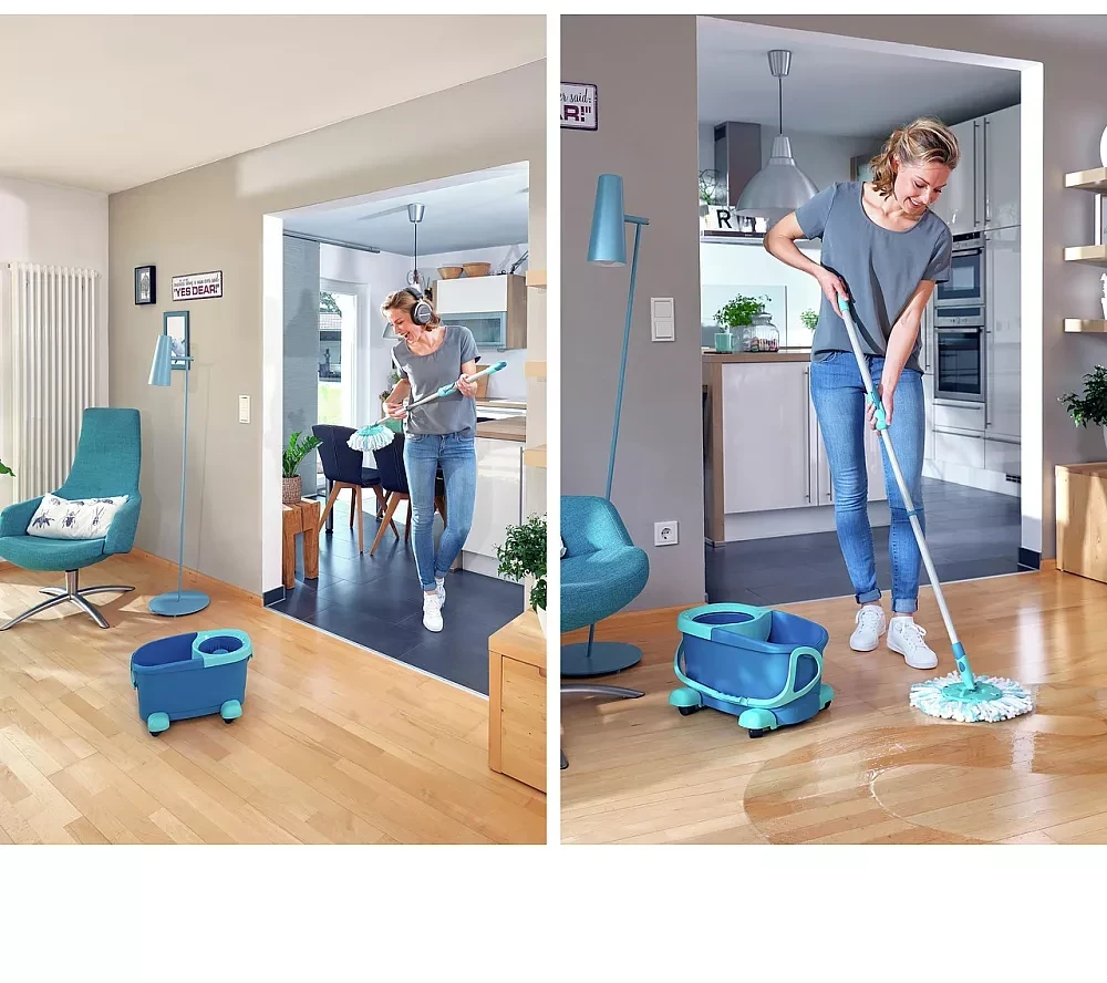 Leifheit grindų valymo rinkinys Clean Twist Disc Mop, 1052102