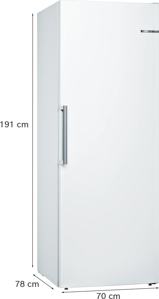 Laisvai statomas šaldiklis Bosch GSN58AWEV