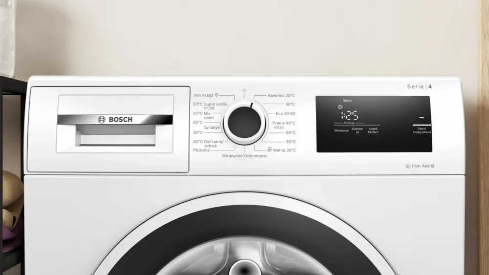 Skalbimo mašina Bosch WAN2405GPL, 8kg, 1200 rpm