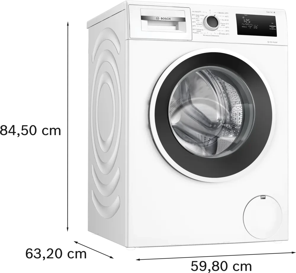 Skalbimo mašina Bosch WAN2405GPL, 8kg, 1200 rpm