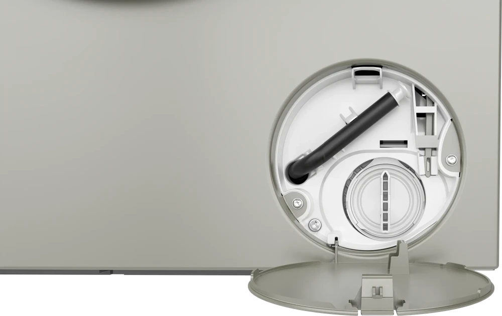 Skalbimo mašina „Bosch Serie 6 WGH2460XPL“, 9 kg, 1600 aps./min., sidabrinė