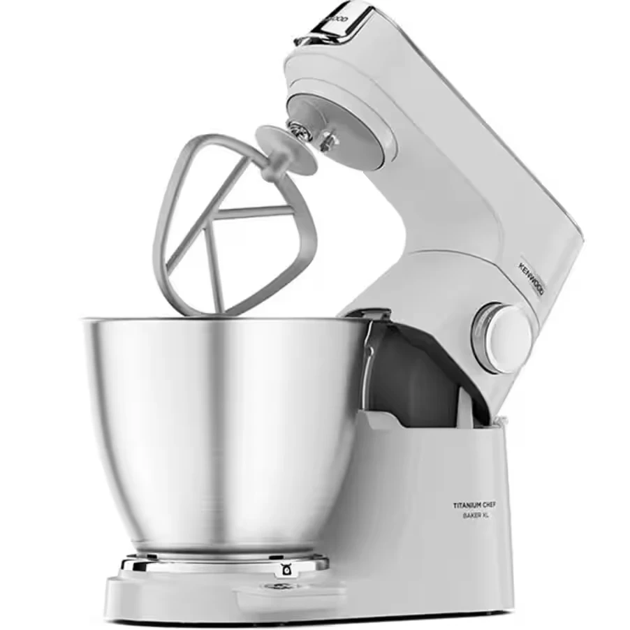 Virtuvinis kombainas Kenwood Titanium Chef Baker XL KVL65.001WH, 1200 W, 7 l, integruotos svarstyklės, baltas