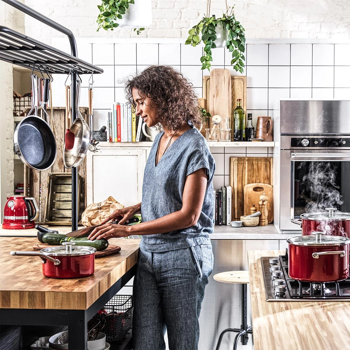 Puodas KitchenAid 20 cm