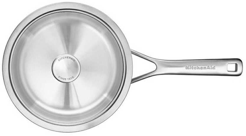 KitchenAid - „Multiply“ puodas su dangčiu - sidabrinis - 18 cm / 2,13 l