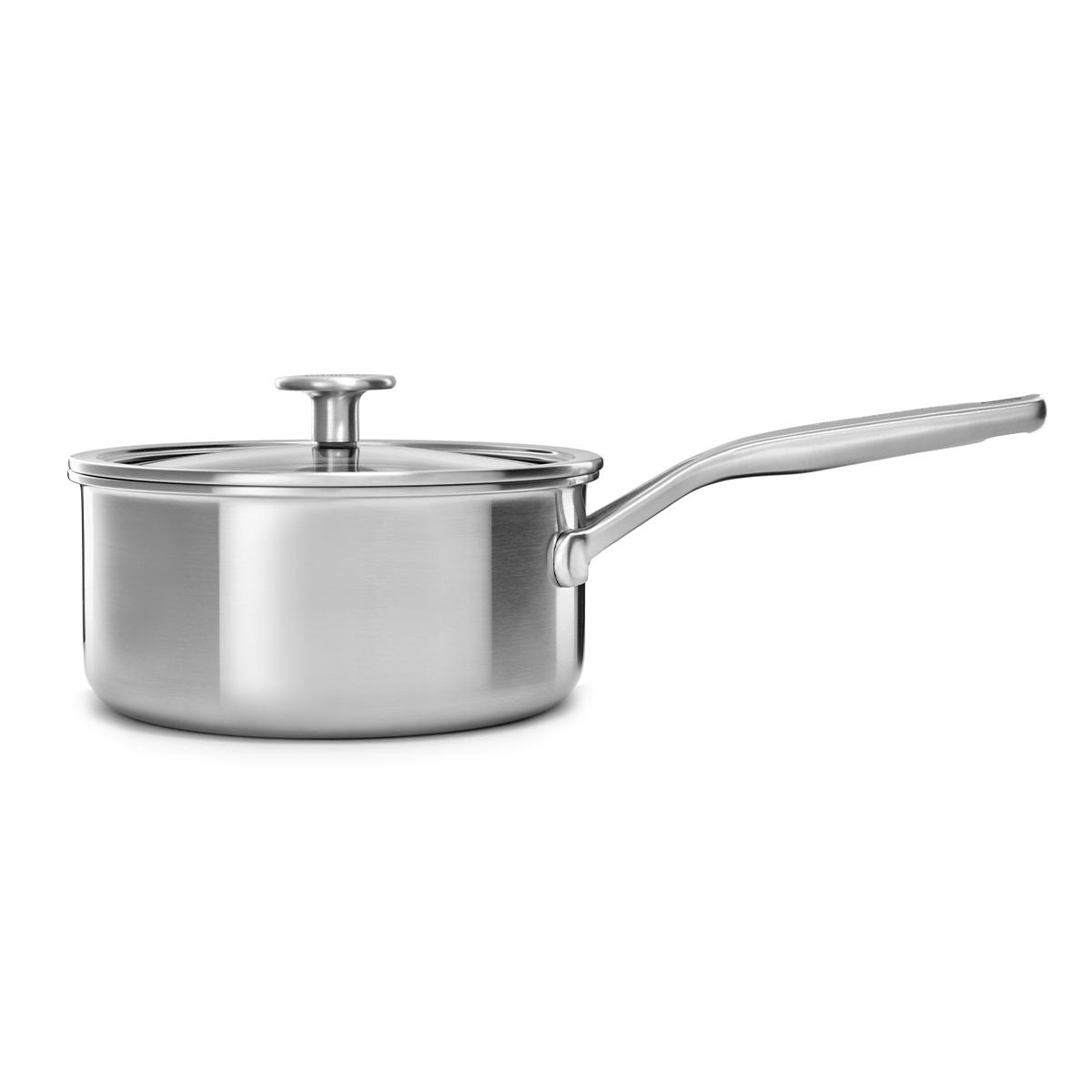 KitchenAid - Daugkartinis puodas su dangčiu - sidabrinis - 20 cm