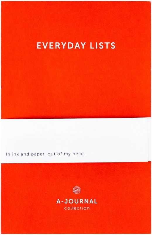 A Journal Bloknotas wyrywany - lista - Raudona