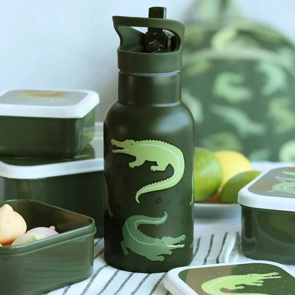 Allc Nerūdijančio plieno gertuvė Krokodiliukai, 350ml
