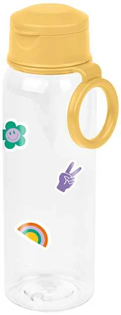 Gertuvė Amuse 500 ml vandens butelis su Flower Power rankena