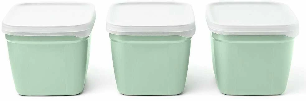 Amuse Pojemniki do zamrażarki Optifridge BIO 3x1.2L