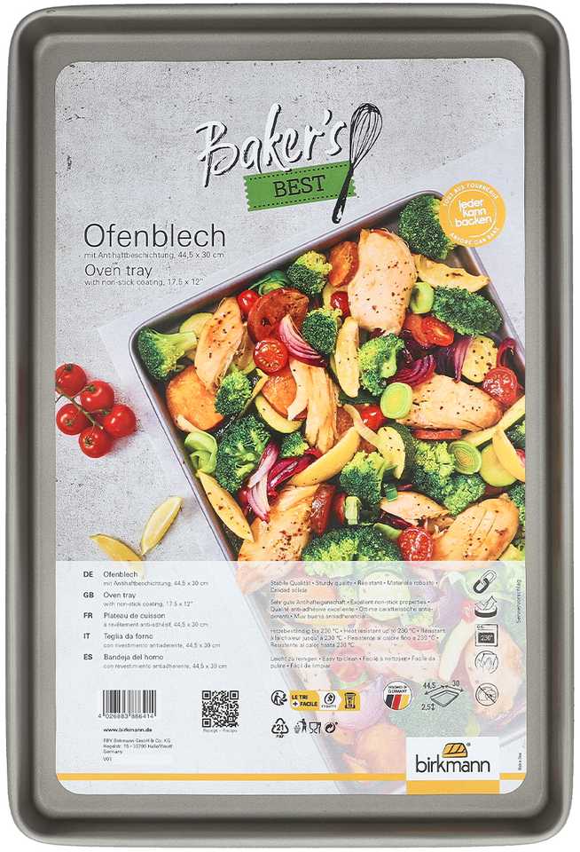 Birkmann „Baker's Best XL“ kepimo skarda, 44,5 x 30 cm