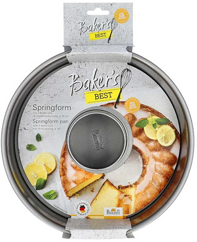 Birkmann torto forma, dviejų tipų dugnas, 26 cm, Baker's Best