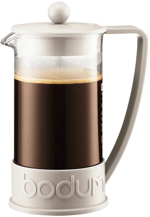 Bodum prancūziškas presas, pagamintas Brazilijoje, 1 l, balkšvas