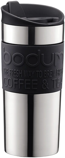 Bodum To Go kelioninis puodelis 0,35 l, juodas