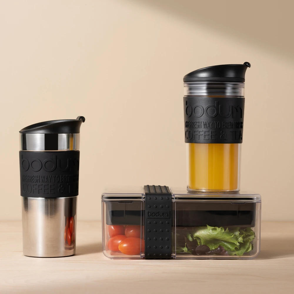 Bodum To Go kelioninis puodelis 0,35 l, juodas