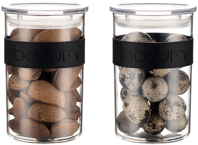 Bodum pojemniki kuchenne Presso 0.6L 2 vnt Juodas