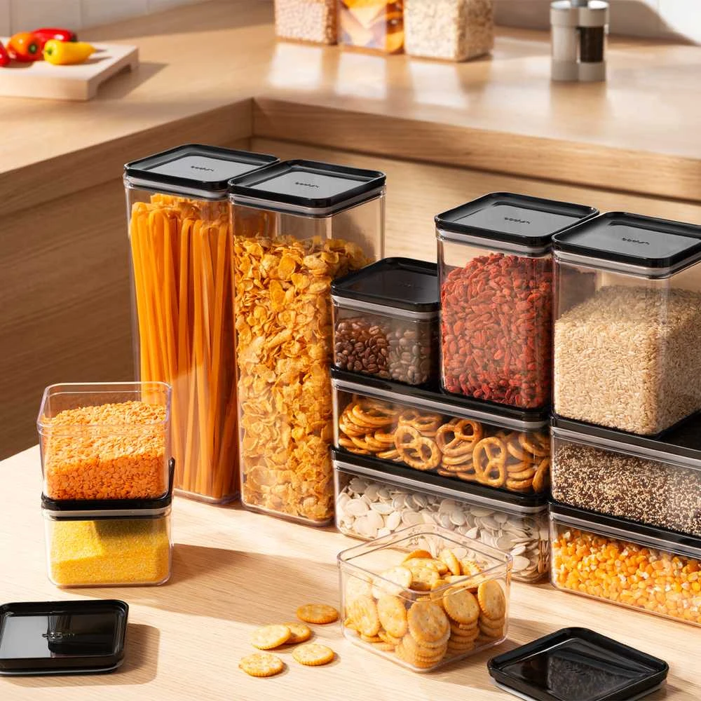 Bodum pojemniki kuchenne w zestawie Canteen 12 vnt. Juodas